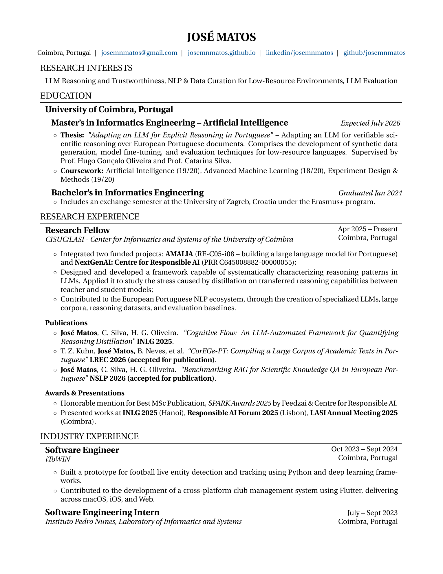CV page 1